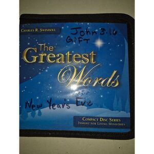 Charles R Swindoll The Greatest Words Audio Book